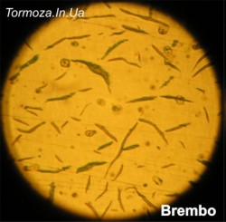 Металлографический тест тормозных дисков Brembo